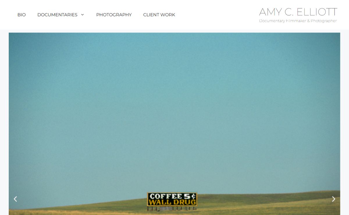 Amy C. Elliott – Documentary Filmmaker & Photographer