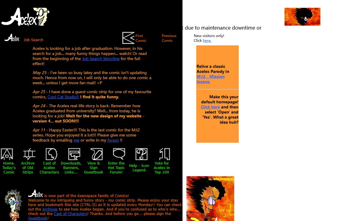 Acelex - Funny Comic Strip
