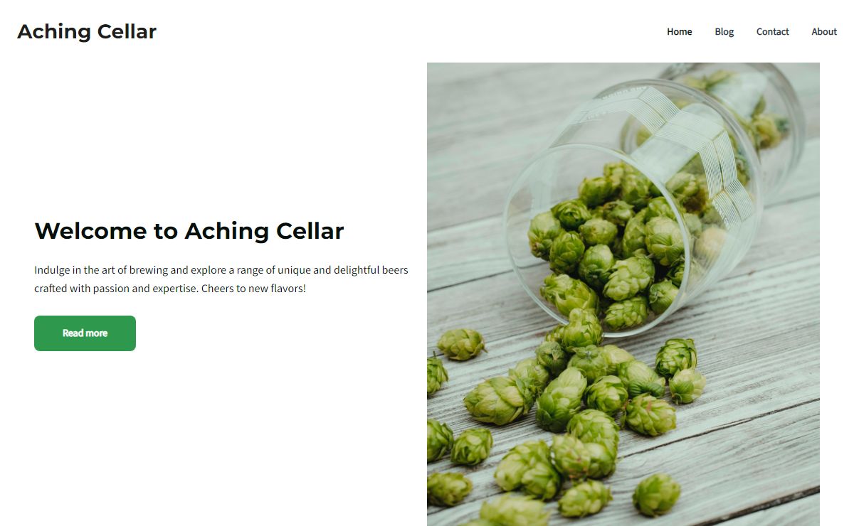 Aching Cellar