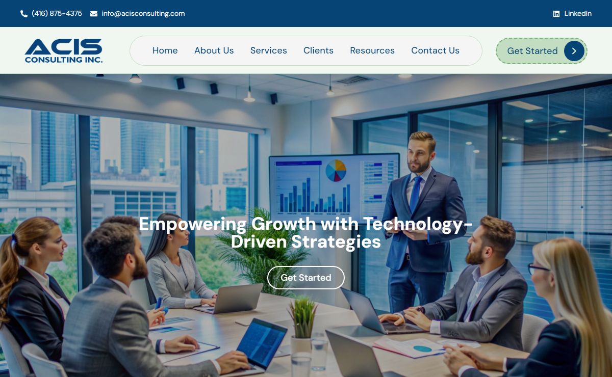Home ACIS - Consulting