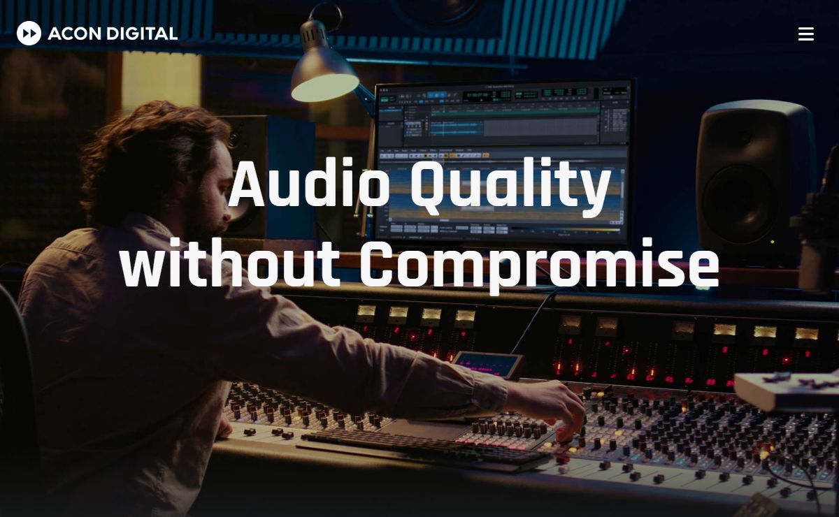 Acon Digital | Audio Editing and Processing