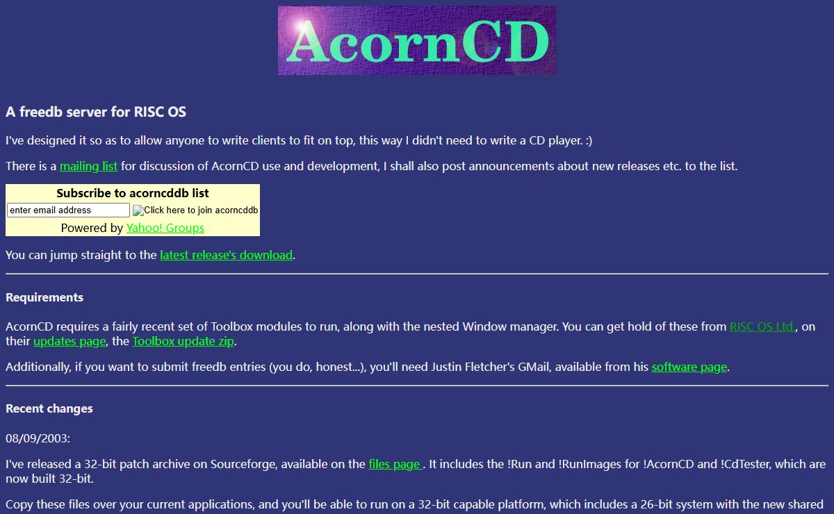 AcornCD