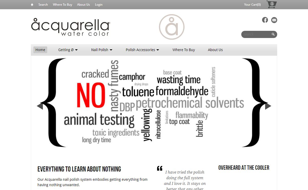 Acquarella | For non-toxic nail polish, nothing is better!