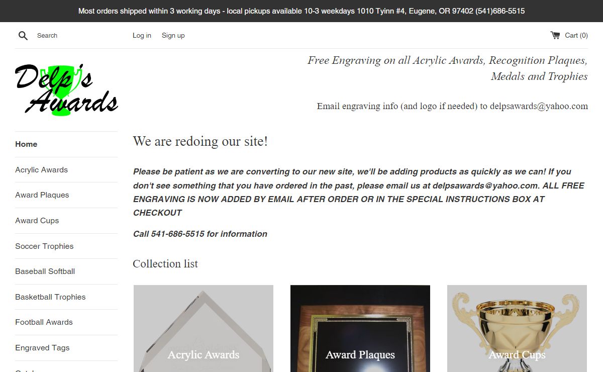 Delp's Awards – Delp's Awards