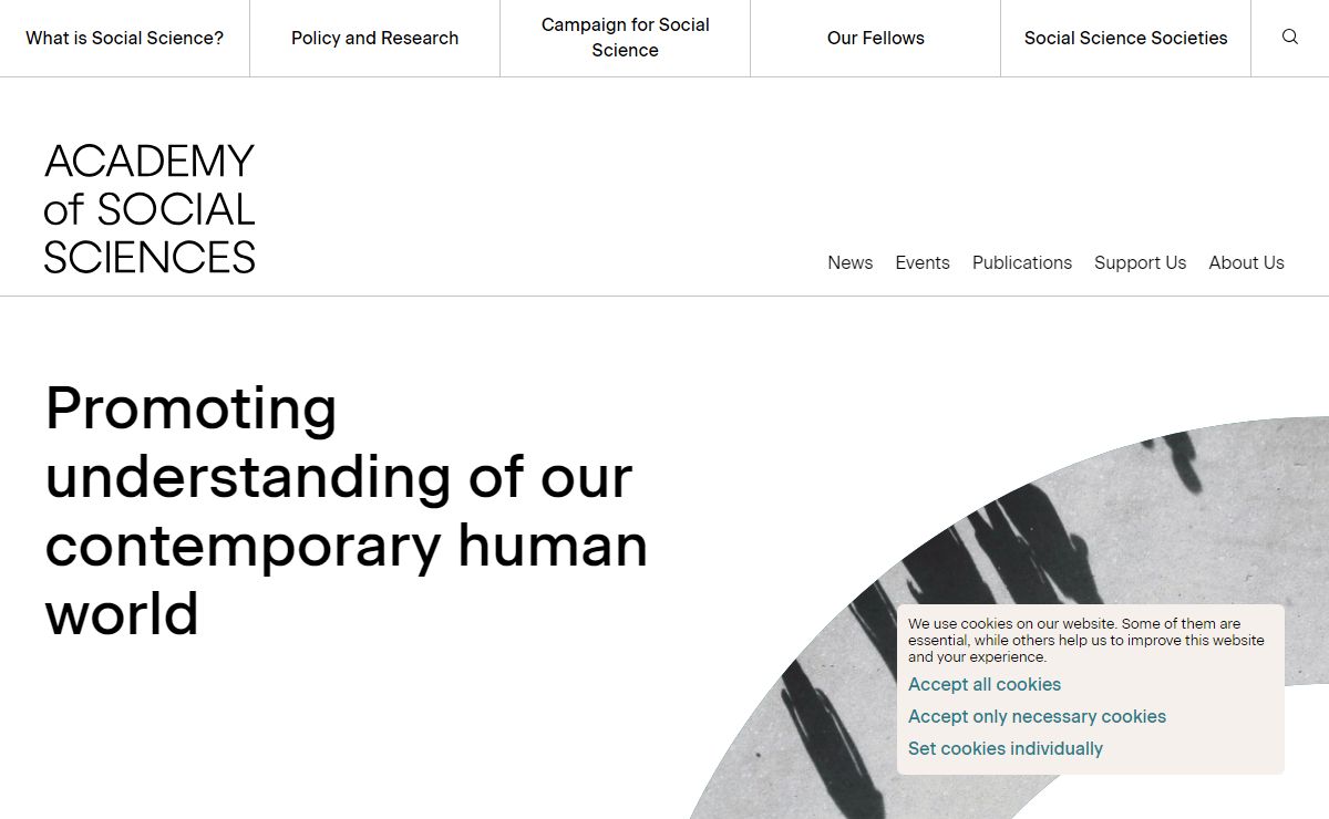 Academy of Social Sciences – The National Academy of Academics, Learned Societies and Practitioners in the Social Sciences