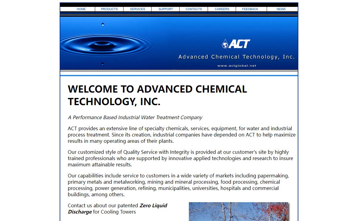 Advanced Chemical Technology, Inc. :: Welcome