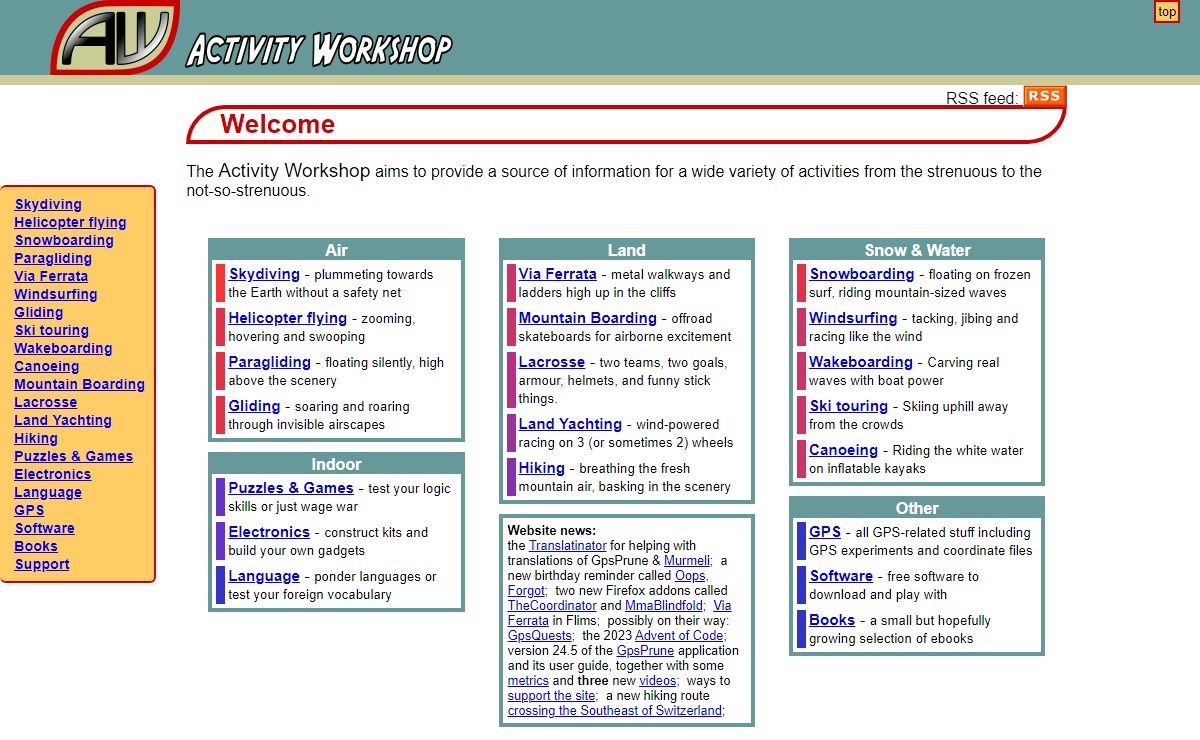 The Activity Workshop