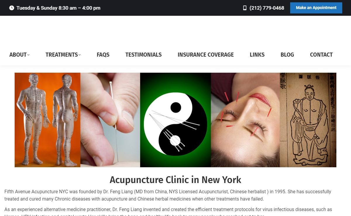 Fifth Avenue Acupuncture NYC, Chinese medicine clinic | Dr. Feng Liang