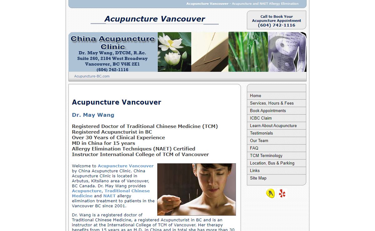 Acupuncture Vancouver | Vancouver Acupuncture Clinic, Traditional Chinese Medicine & NAET treatment in Vancouver, BC