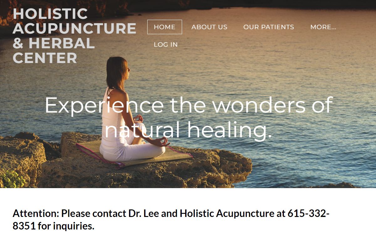 Holistic Acupuncture & Herbal Center - Home