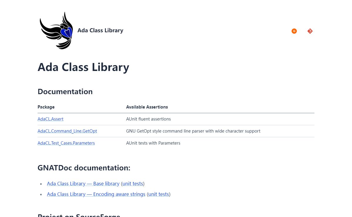 Ada Class Library