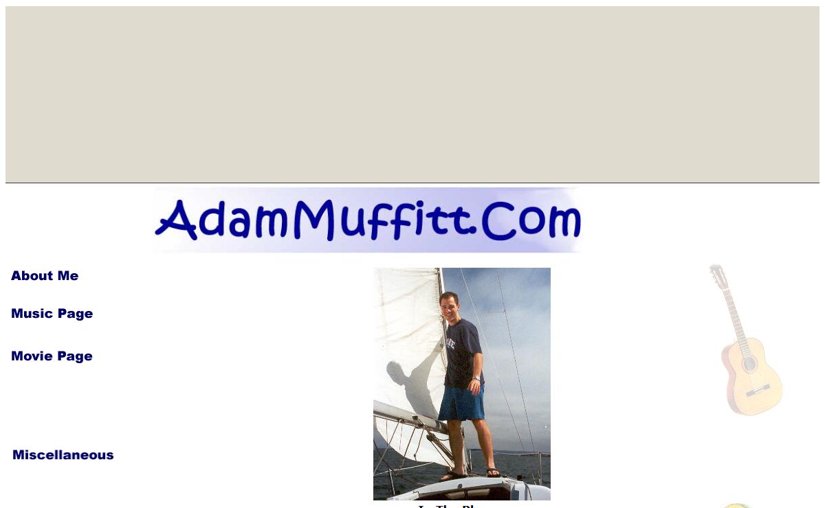 Welcome to Adammuffitt.com!