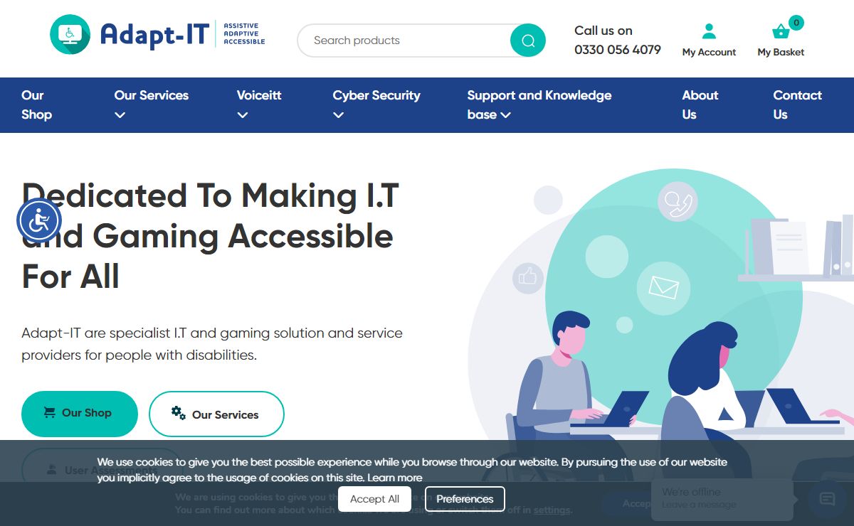 Assistive IT technology & Services | Adapt-IT