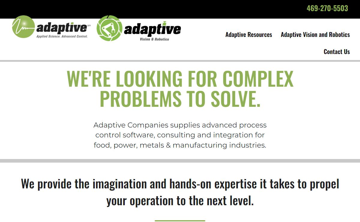 Process Control Software, Consulting & Integration - Adaptive Companies