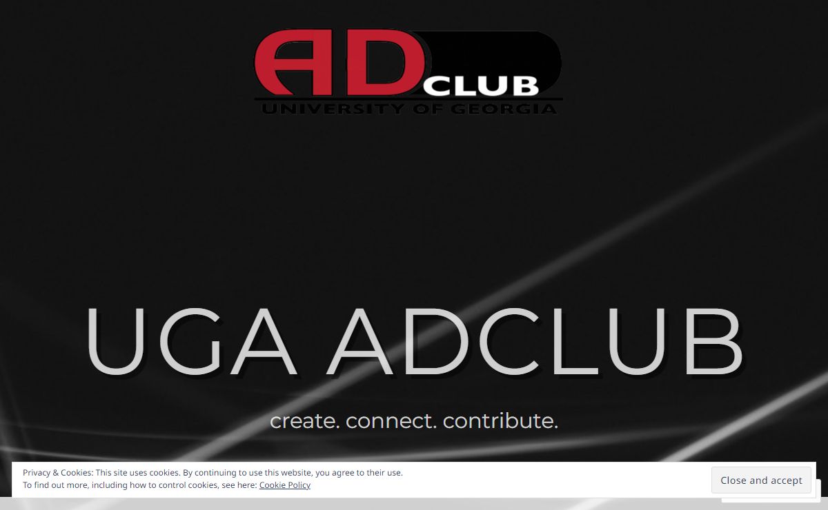 UGA ADCLUB – create. connect. contribute.