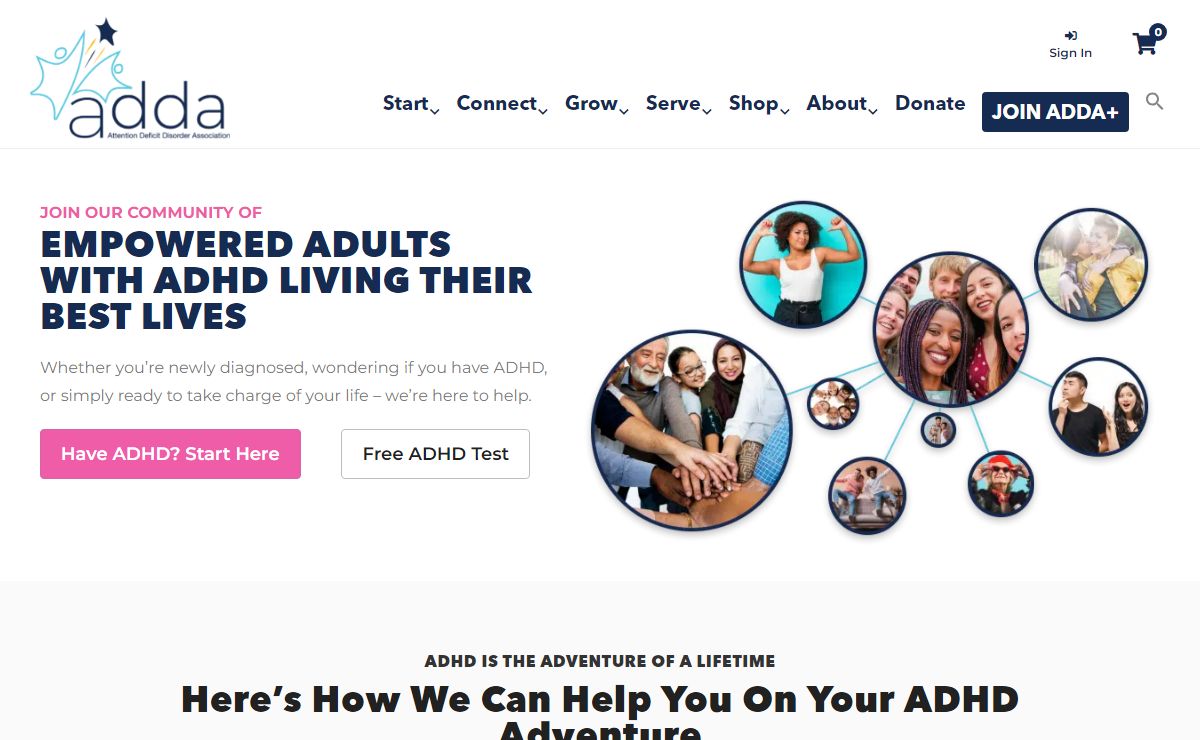 Home - ADDA - Attention Deficit Disorder Association