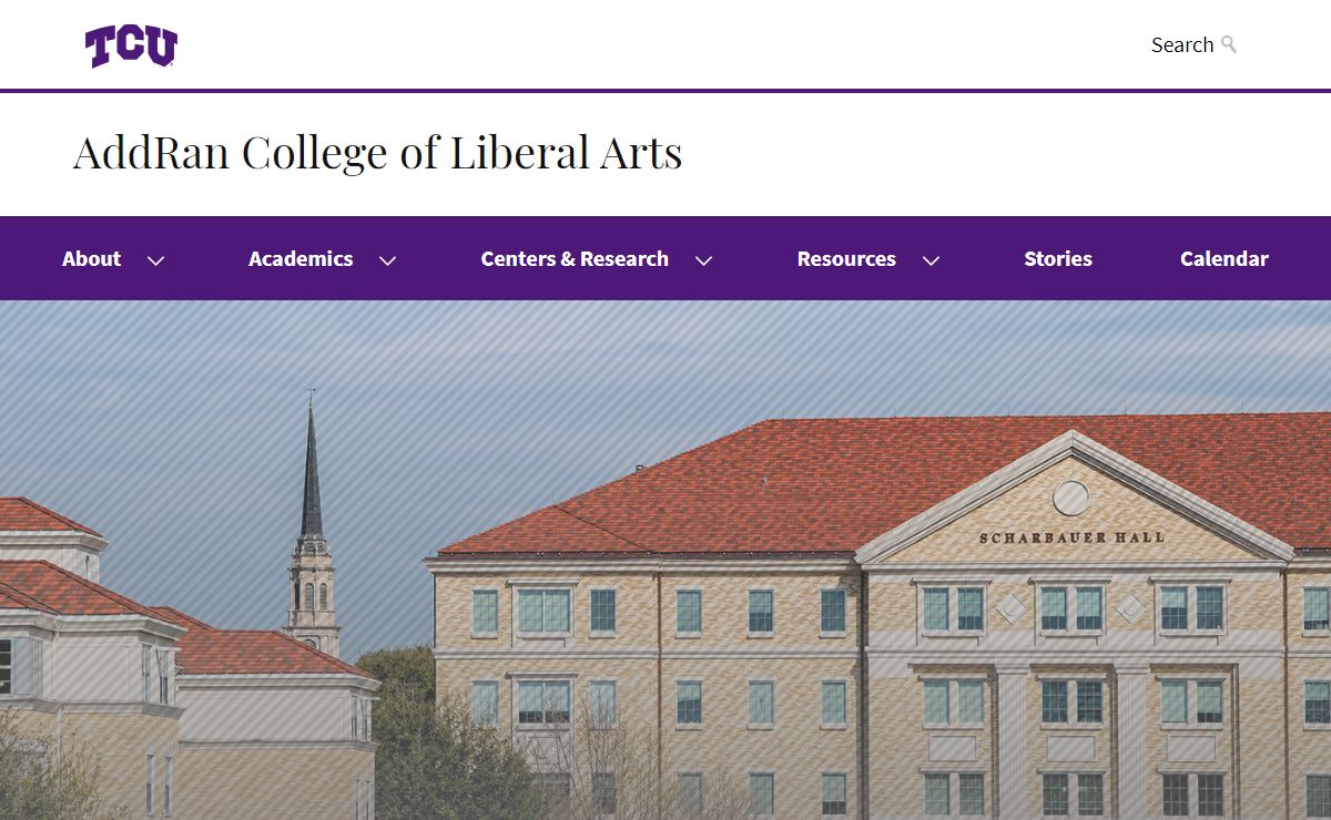 AddRan College of Liberal Arts | Texas Christian University
