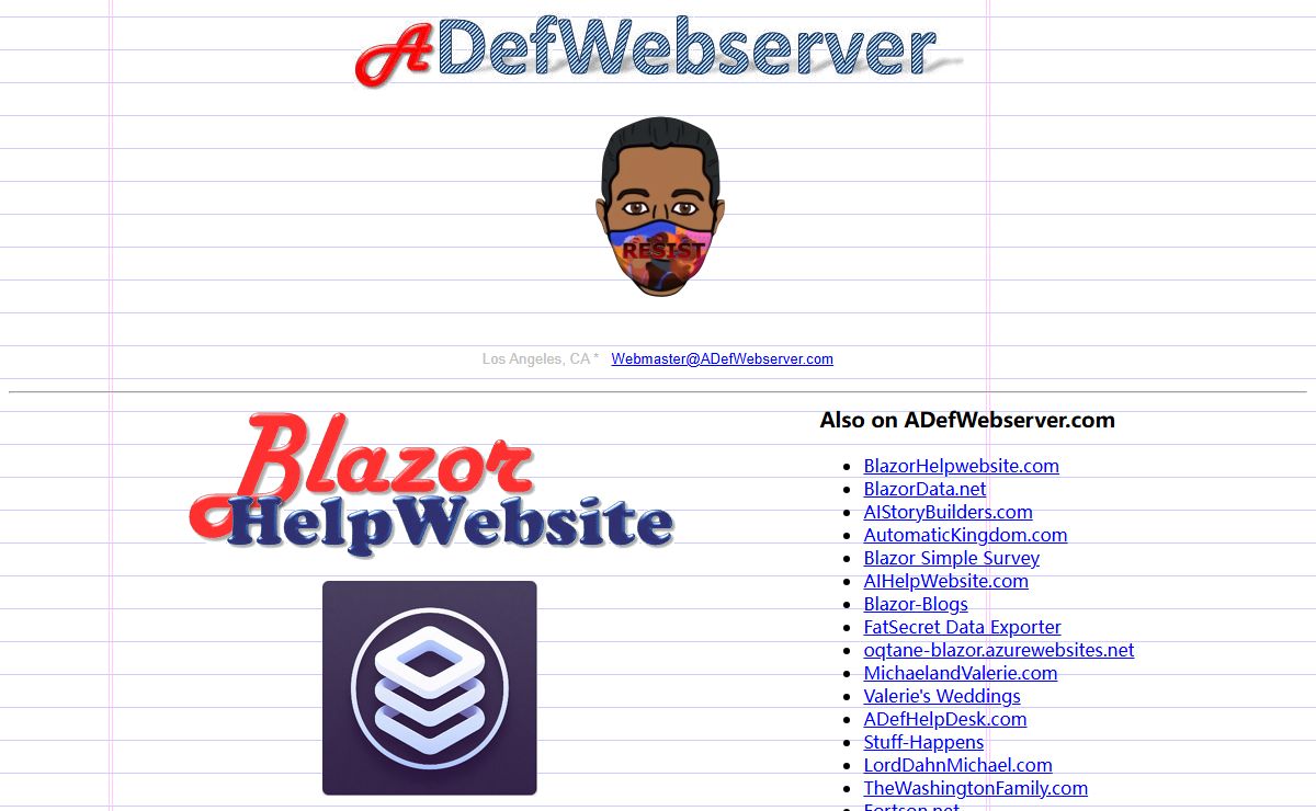 ADefwebserver Website Hosting Services