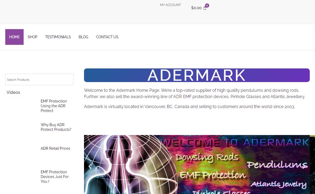 Adermark | Award-winning line of ADR EMF protection devices