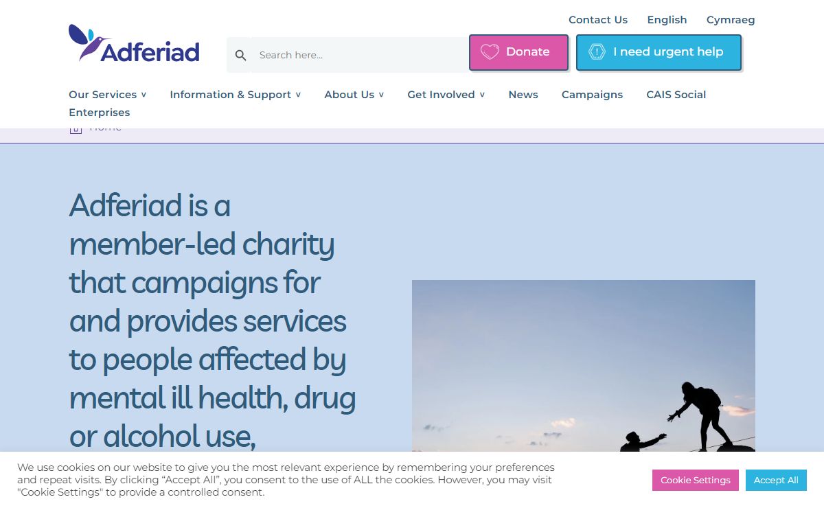 Adferiad Mental Health and Addiction Support Services