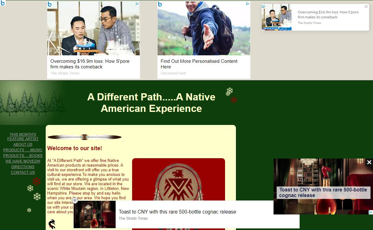 A Different Path.....A Native American Experience