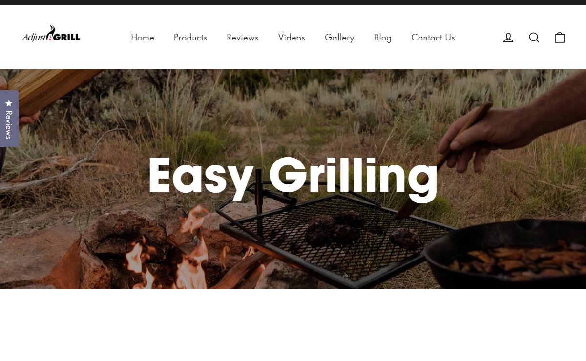 Adjustagrill - #1 Adjustable & Portable Grill for Camping