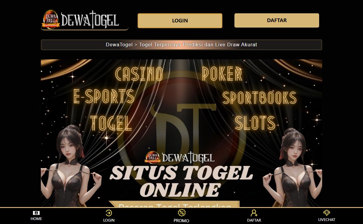 DewaTogel > Togel Terpercaya Prediksi dan Live Draw Akurat