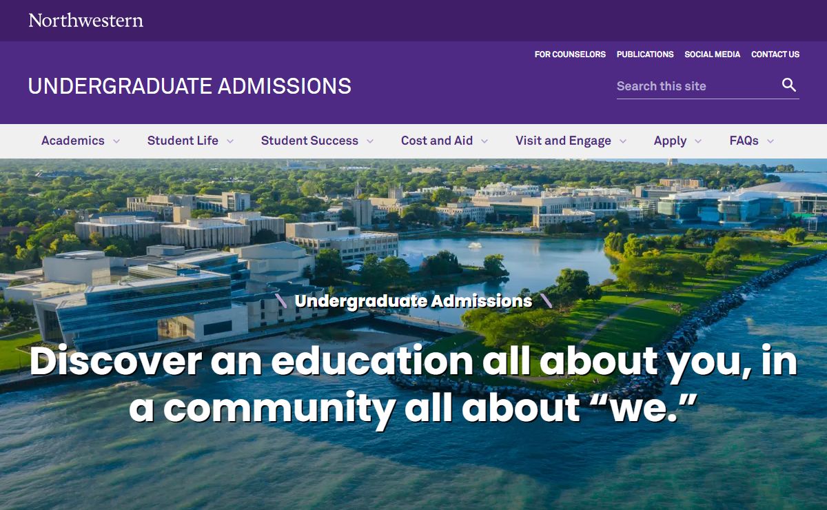 Undergraduate Admissions - Northwestern University