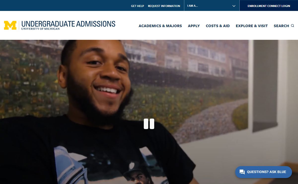 Home | University of Michigan Office of Undergraduate Admissions