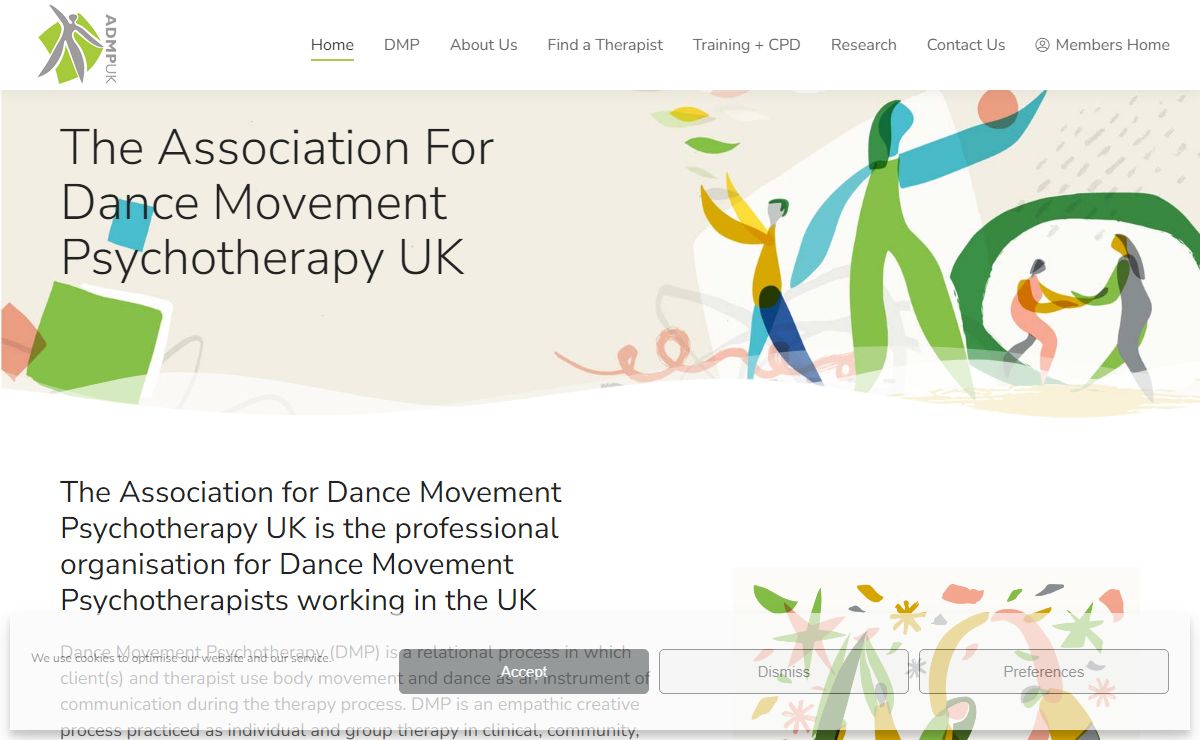 Homepage - The Association for Dance Movement Psychotherapy UK