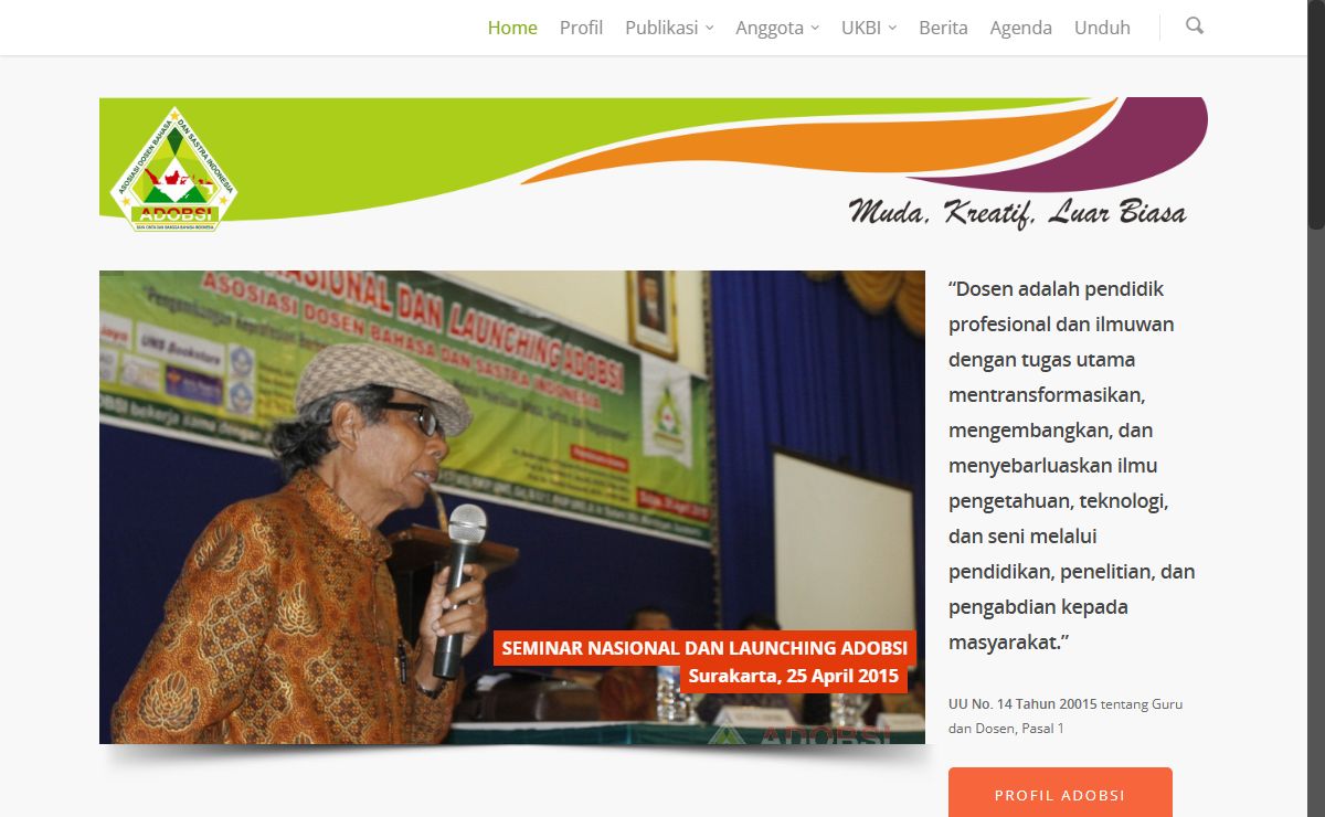 ADOBSI | Asosiasi Dosen Bahasa dan Sastra Indonesia