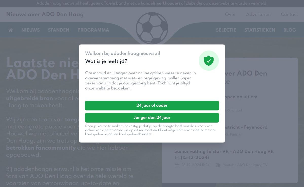 ADO Den Haag Nieuws - Al het Laatste ADO Den Haag Nieuws op 1 Plek