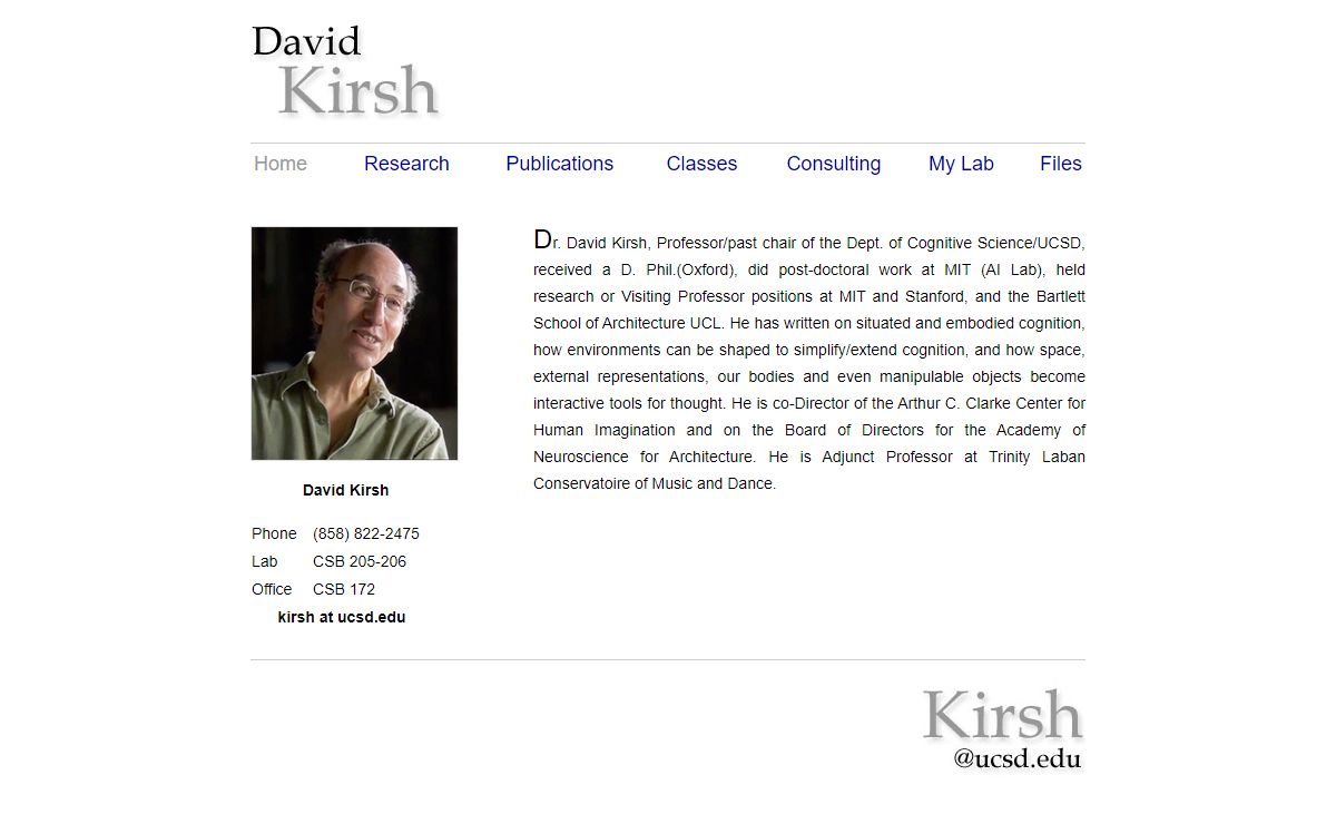 David Kirsh