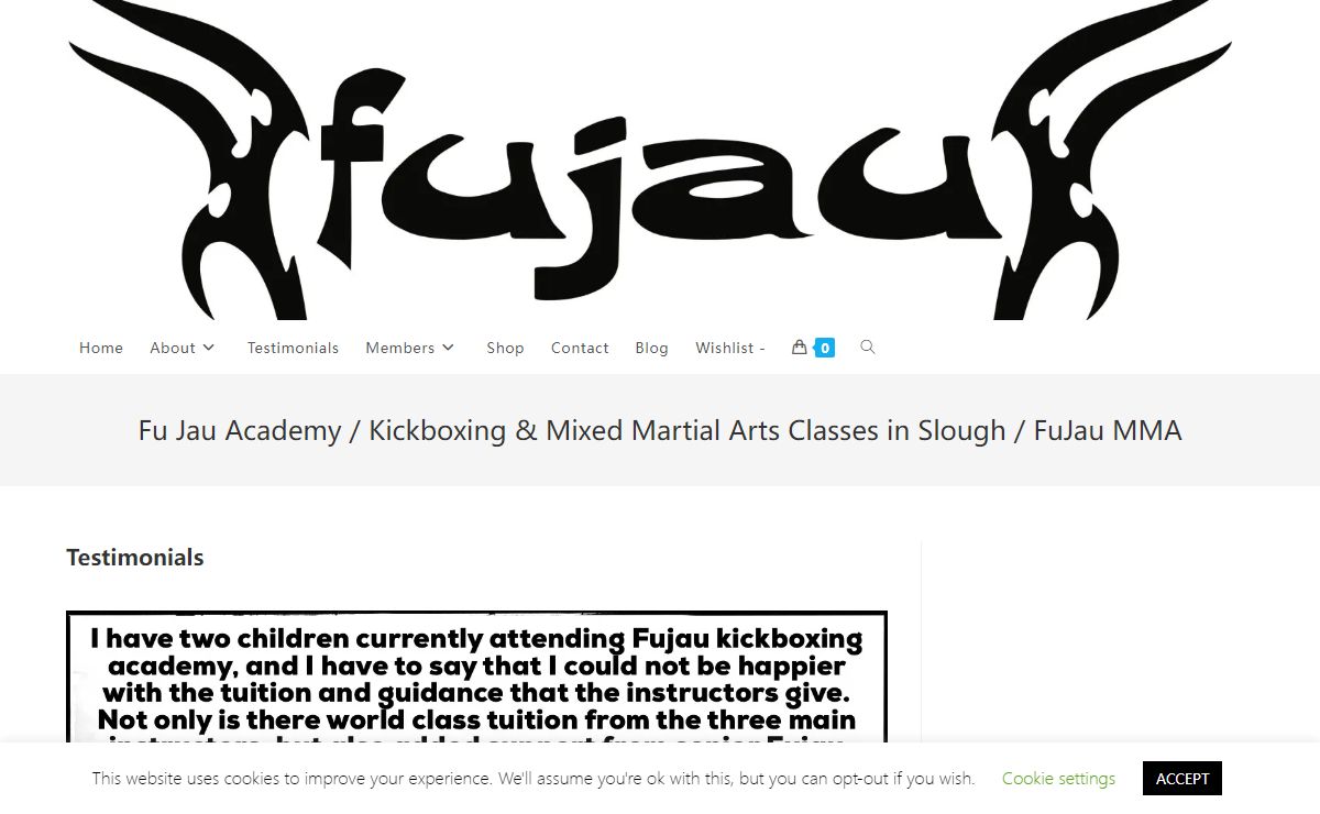 Fu Jau Academy Kickboxing & Mixed Martial Arts MMA Classes in Slough for Children & Adults