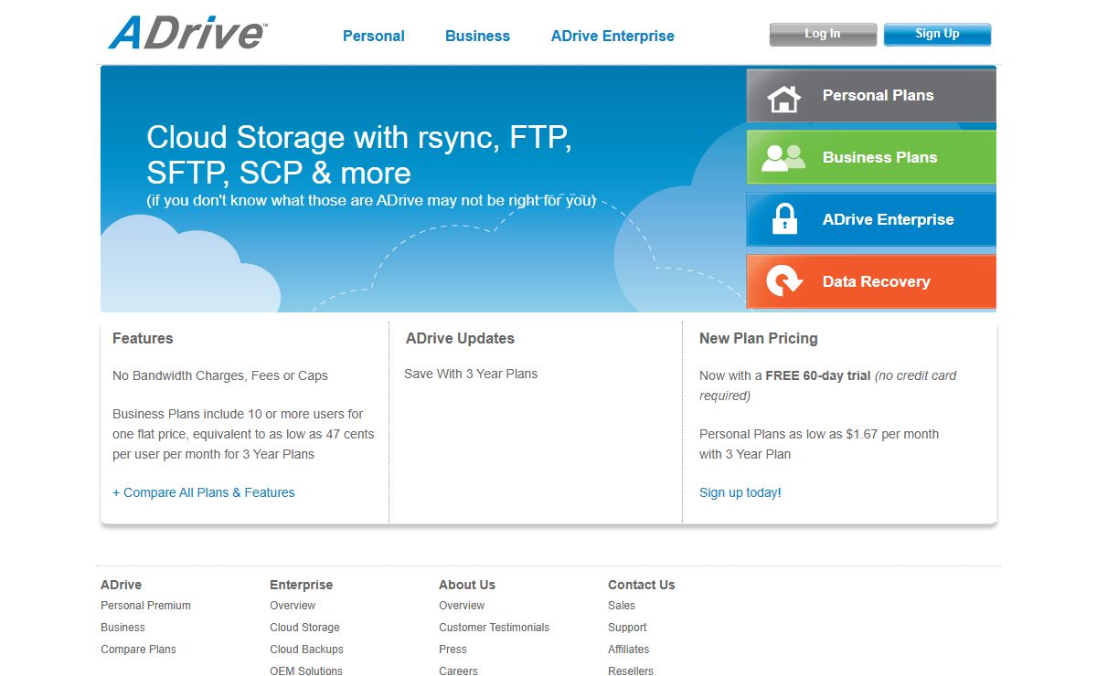 ADrive | Online Storage, Online Backup, Cloud Storage