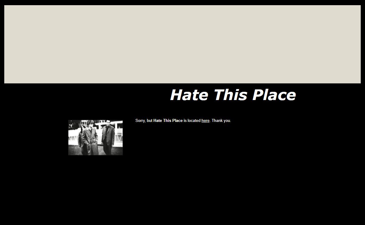 Hate This Place