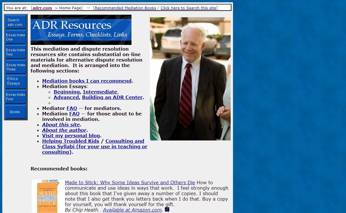 Mediation Essays, Mediation Forms and Mediation Materials