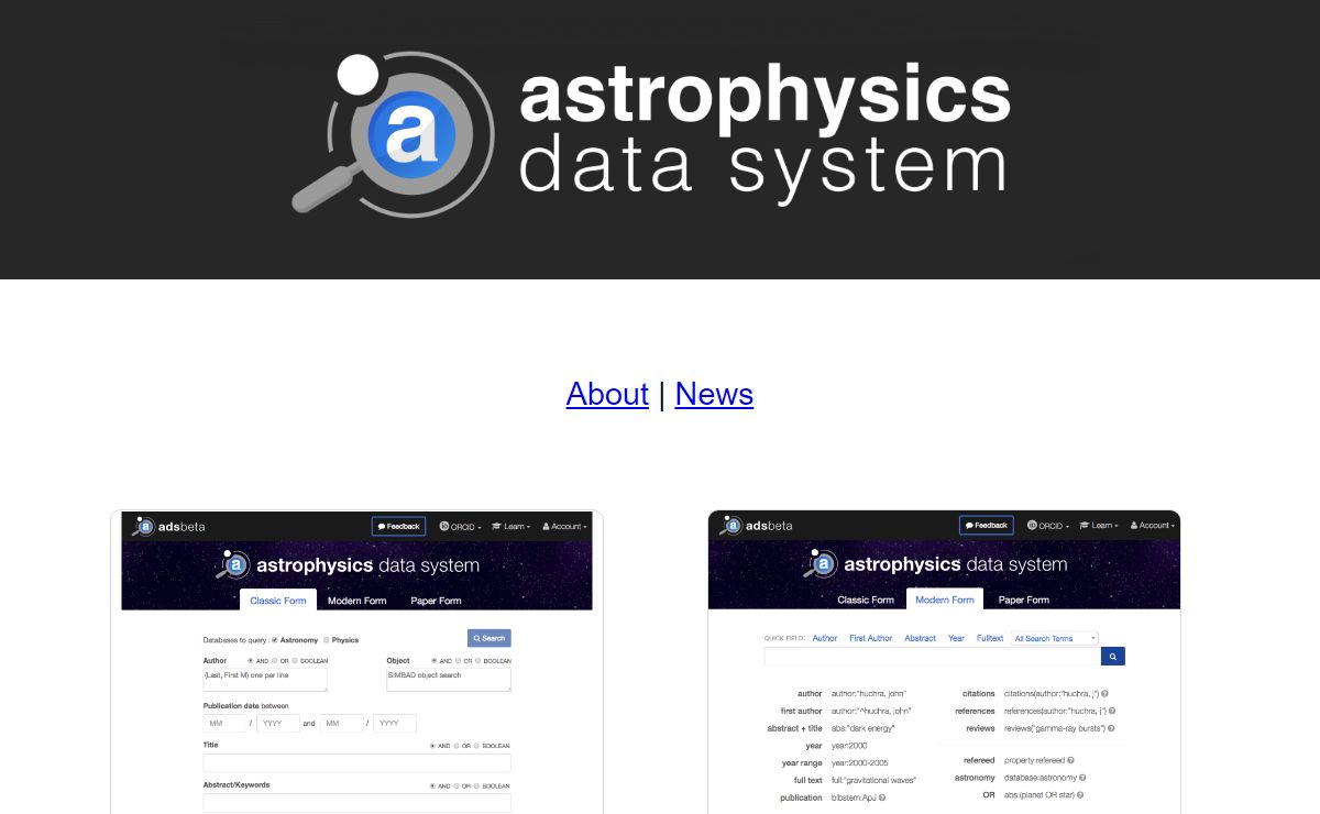 Astrophysics Data System