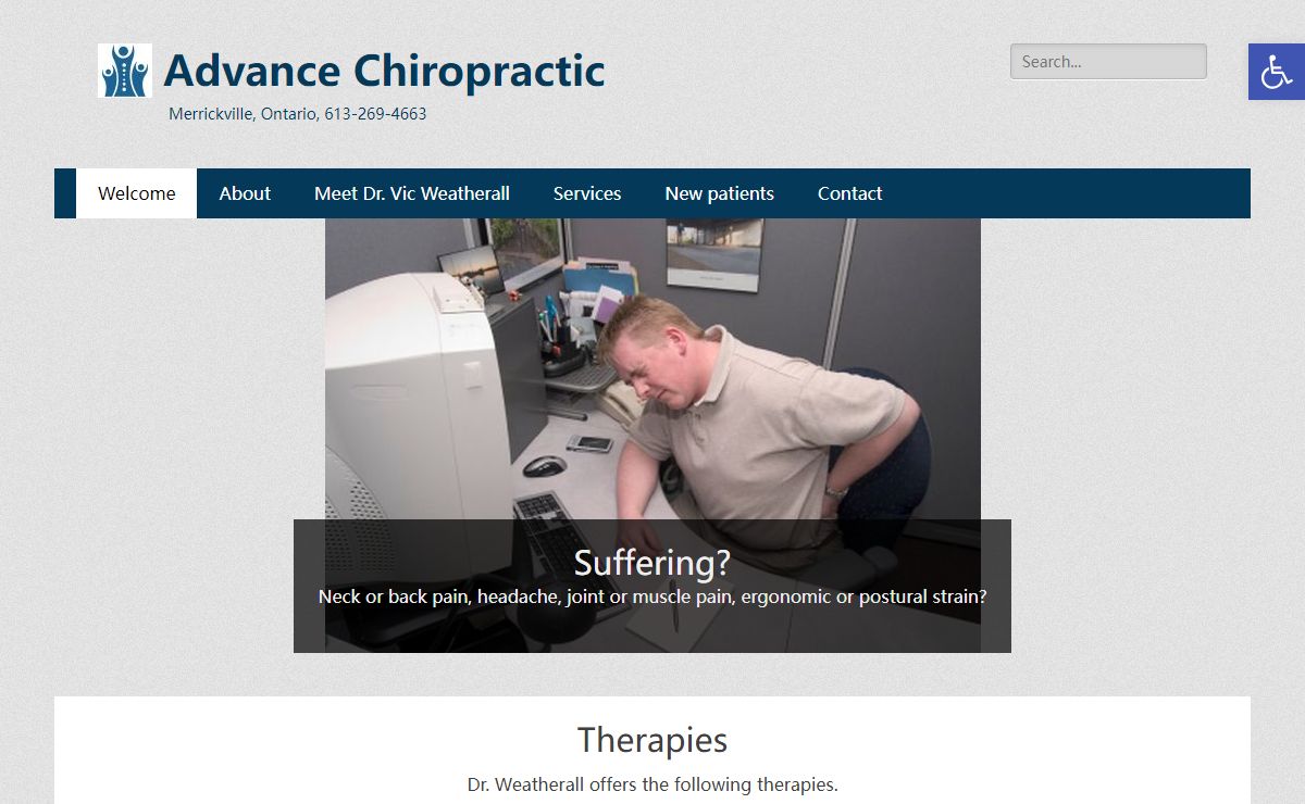 Welcome - Advance Chiropractic