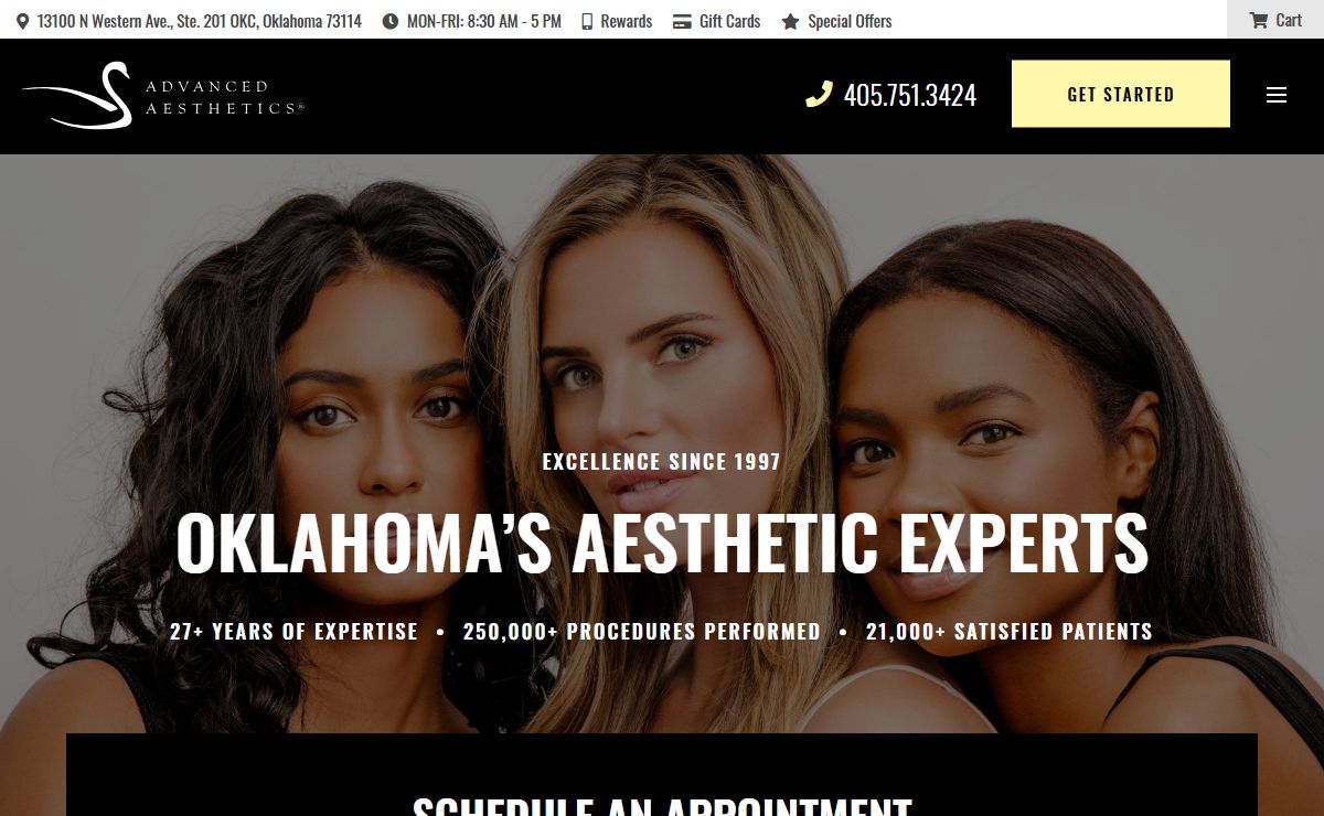 Medical Spa OKC | Advanced Aesthetics | Aesthetician Near Me