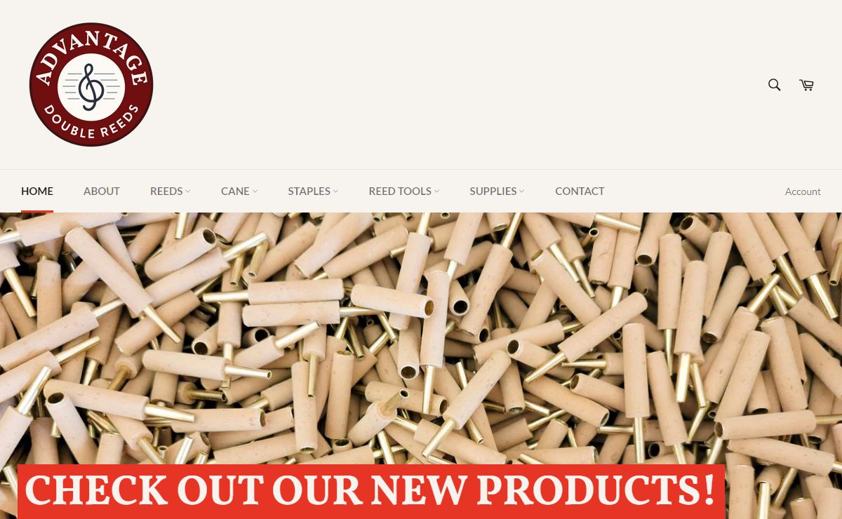 Advantage Double Reeds - Oboe and Bassoon Reeds and Supplies