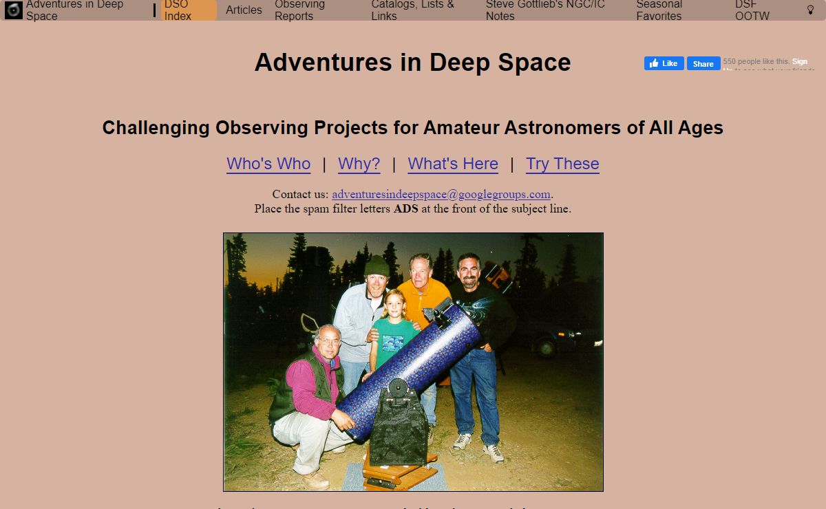 Adventures in Deep Space: Challenging Observing Projects for Amateur Astronomers