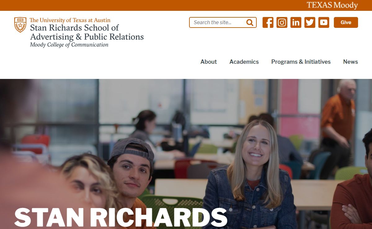 See Why the Stan Richards School of Advertising & Public Relations is rated among the best