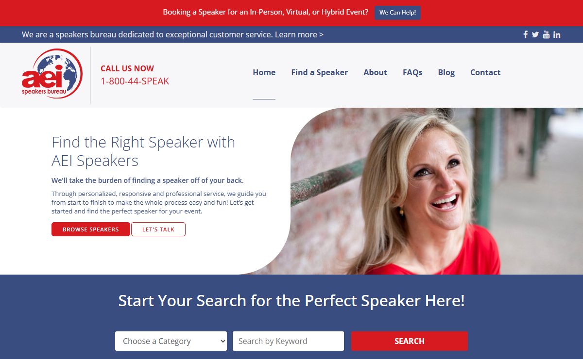 AEI Speakers Bureau