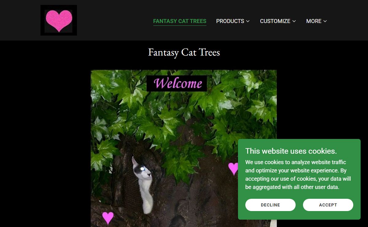 Large Luxury Cat Trees - Fantasy Cat Trees