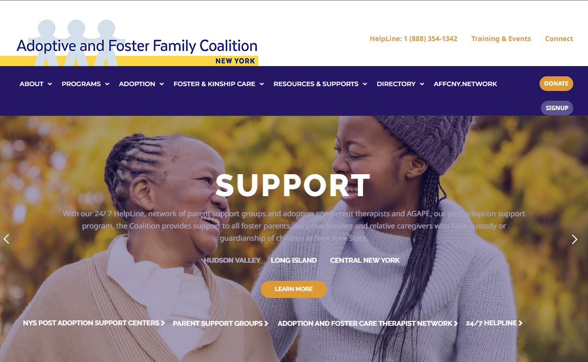 AFFCNY – Support, Information and Advocacy for Foster, Adoptive and Kinship Families