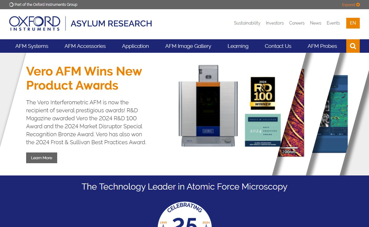 Asylum Research | Atomic Force Microscope Manufacturer