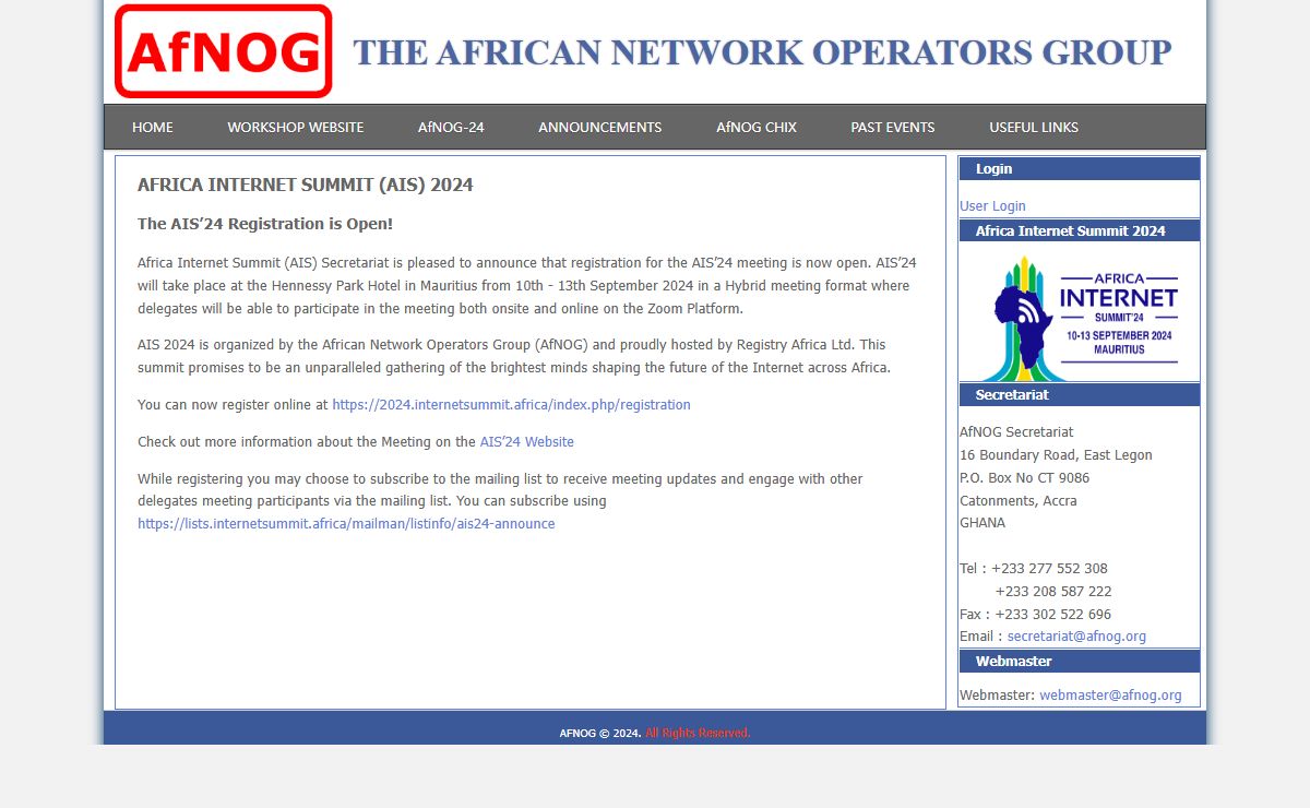 AFNOG 2024