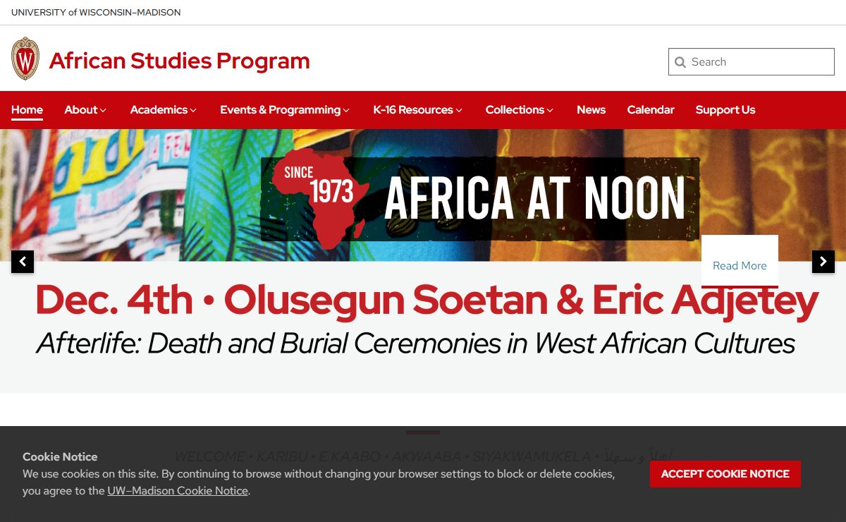 African Studies Program – UW–Madison