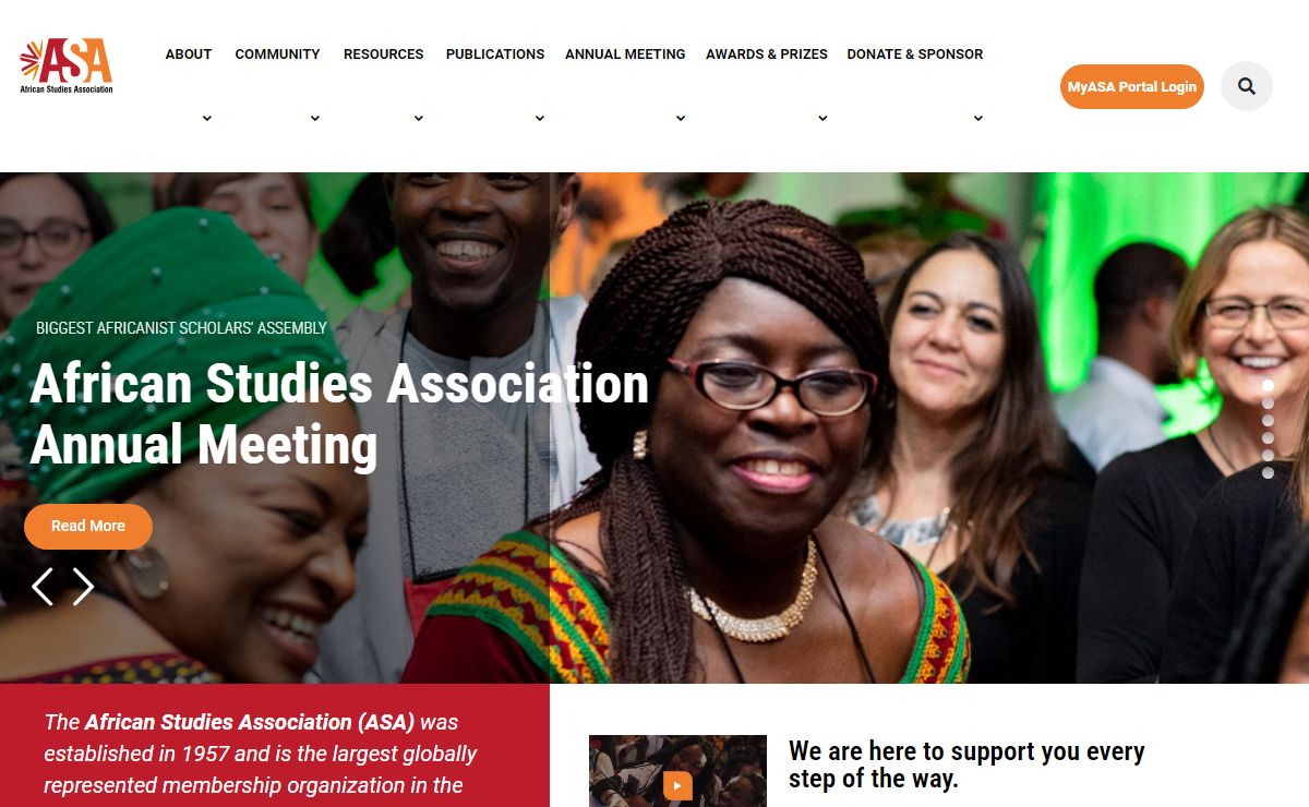 African Studies Association Portal - ASA